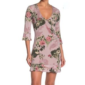 BCBGENERATION Floral Knit Dress